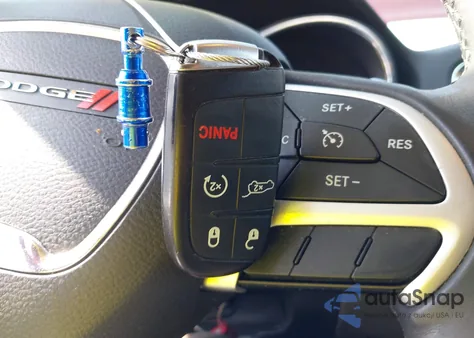 2017 Dodge Durango Gt Awd z USA, uszkodzony, nr VIN 1C4RDJDG1HC817528